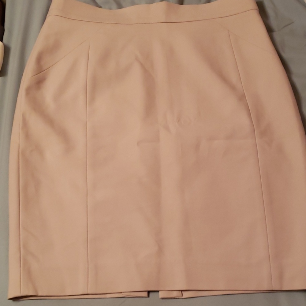 H&M white pencil skirt
